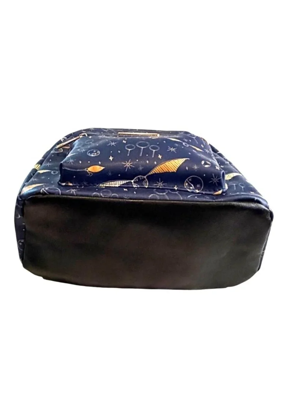 Harry Potter Navy Blue Quidditch Printed Mini Backpack Wizarding World Blue Blac